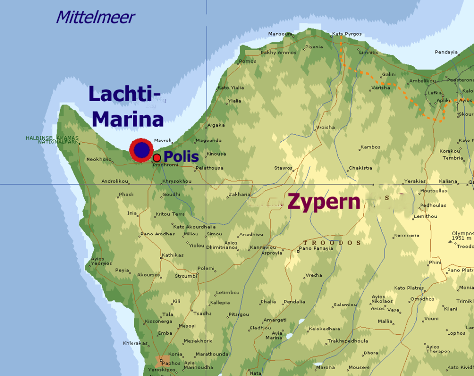 Marina Latchi auf Zypern (CY)